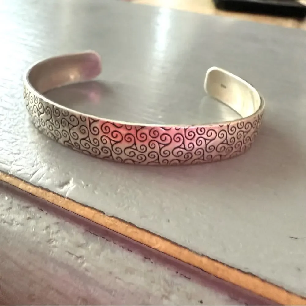 925 Sterling Silver Cuff Bracelet